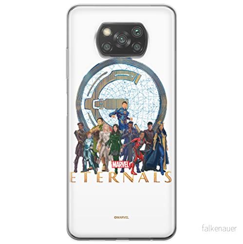 ERT GROUP mobiltelefonfodral för Xiaomi POCOPHONE X3 originalt och officiellt licensierat Marvel mönster Eternals 006 optimalt anpassad till formen på mobiltelefonen, fodral tillverkad av TPU plast 5904805110832
