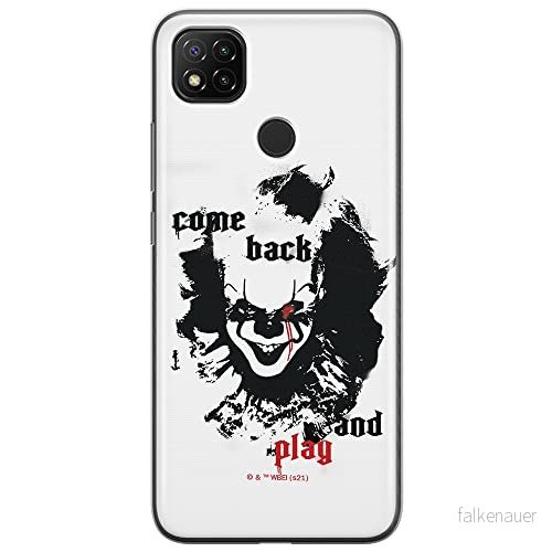 ERT GROUP mobiltelefonfodral för Xiaomi REDMI 9C originalt och officiellt licensierat Horror mönster It 011 optimalt anpassad till formen på mobiltelefonen, fodral tillverkad av TPU plast 5905131978295