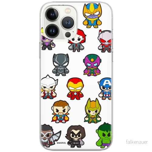 ERT GROUP mobiltelefonfodral för Samsung S10 PLUS originalt och officiellt licensierat Marvel mönster Avengers 025 Vit optimalt anpassad till formen på mobiltelefonen, fodral tillverkad av TPU plast 5904805195273