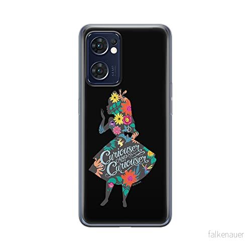 ERT GROUP mobiltelefonfodral för Oppo RENO 7 5G originalt och officiellt licensierat Disney mönster Alice 002 optimalt anpassad till formen på mobiltelefonen, fodral tillverkad av TPU plast 5905511303136