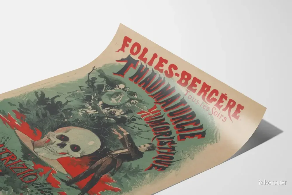 Dekorativ poster Folies Bergère - Thaumaturgi humoristisk - Bild 3