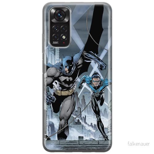 ERT GROUP mobiltelefonfodral för Xiaomi REDMI NOTE 11S 4G / 11 originalt och officiellt licensierat DC mönster Batman 007, fodral tillverkad av TPU plast 5905511555078