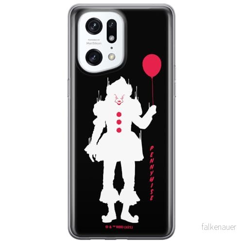 ERT GROUP mobiltelefonfodral för Oppo FIND X5 PRO originalt och officiellt licensierat Horror mönster It 016 optimalt anpassad till formen på mobiltelefonen, fodral tillverkad av TPU plast 5905511411572