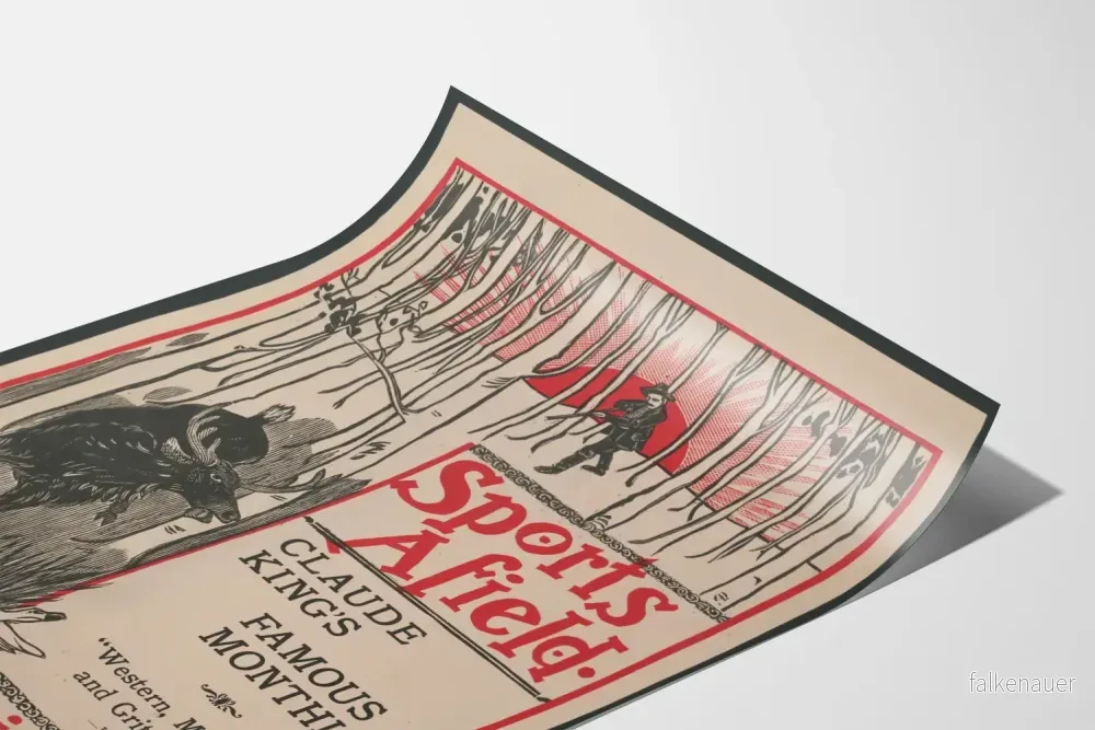 Vintage sportposter för väggdekoration - Bild 3