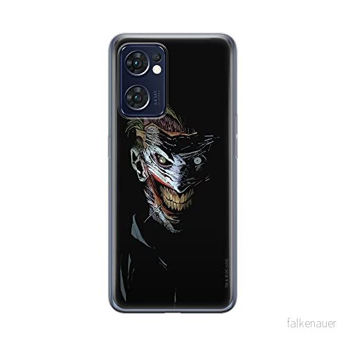 ERT GROUP mobiltelefonfodral för Oppo RENO 7 5G originalt och officiellt licensierat DC mönster Joker 011 optimalt anpassad till formen på mobiltelefonen, fodral tillverkad av TPU plast 5905511304409