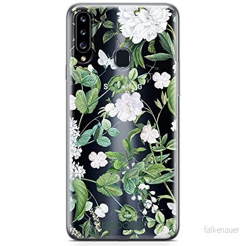 ERT GROUP mobiltelefonfodral för Samsung A20S originalt och officiellt licensierat Babaco mönster Flowers 034 optimalt anpassad till formen på mobiltelefonen, gedeeltelijk transparant 5905131292025