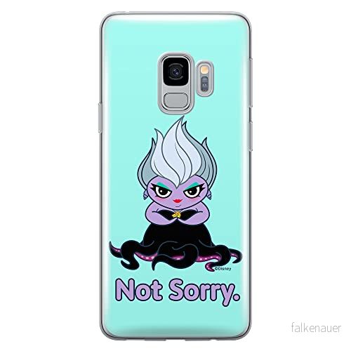 ERT GROUP mobiltelefonfodral för Samsung S9 originalt och officiellt licensierat Disney mönster Ursula 004 optimalt anpassad till formen på mobiltelefonen, fodral tillverkad av TPU plast 5905131458018
