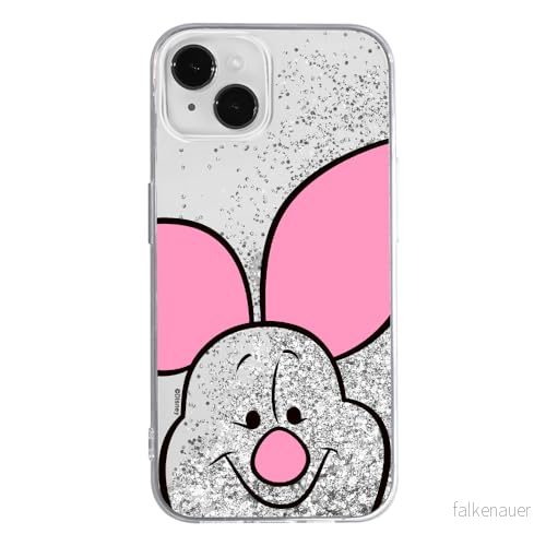 ERT GROUP mobiltelefonfodral för Apple Iphone 14 PLUS originalt och officiellt licensierat Disney mönster Winnie the Pooh & Friends 044, med glitter overflow effekt 5905795042813