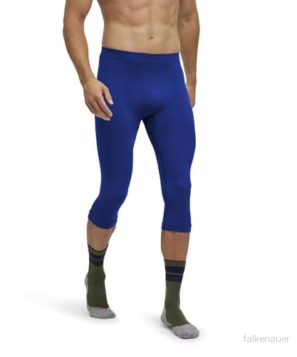 FALKE herr varma 3/4 funktionella underkläder för milda till kalla temperaturer snabbtorkande ventilerande hållbart funktionellt material 1 styck 4067112425325