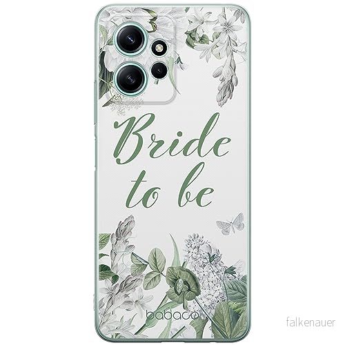 ERT GROUP mobiltelefonfodral för Xiaomi REDMI NOTE 12 4G originalt och officiellt licensierat Babaco mönster Bride to be 005 anpassad till formen på mobiltelefonen, fodral tillverkad av TPU plast 5905511945305