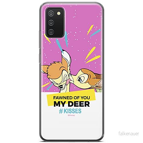 ERT GROUP mobiltelefonfodral för Samsung A02S originalt och officiellt licensierat Disney mönster Bambi 012 optimalt anpassad till formen på mobiltelefonen, fodral tillverkad av TPU plast 5903040223215