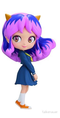 Banpresto Figur Q Posket Lum Uniformver Urusei Yatsura Anime Ver. (Ver.B) 14cm BP19777 Multifärg 4983164197778