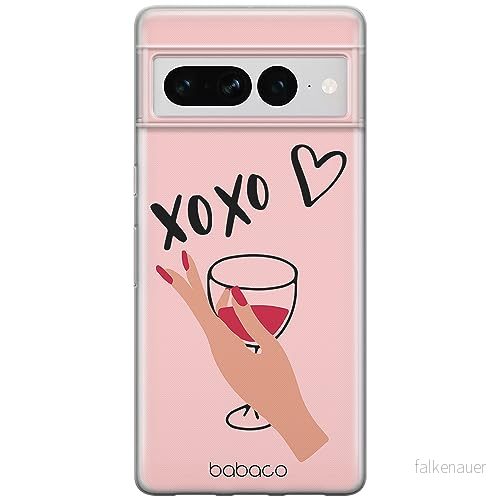 ERT GROUP mobiltelefonfodral för Google PIXEL 7 PRO originalt och officiellt licensierat Babaco mönster XOXO 001 optimalt anpassad till formen på mobiltelefonen, fodral tillverkad av TPU plast 5905795169022
