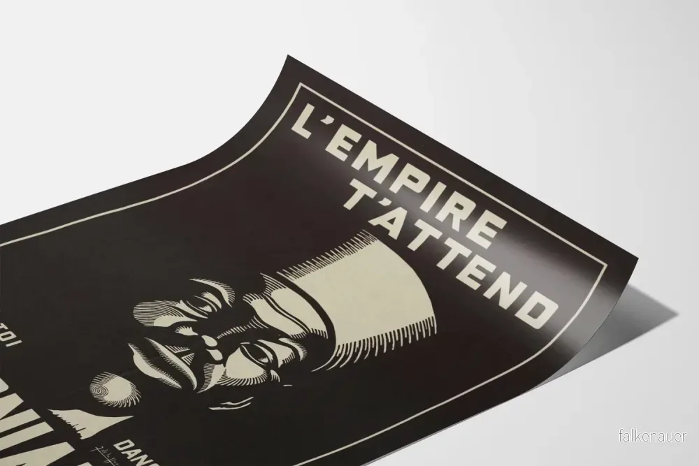 Vintage rekryteringsposter för kolonialarmén - Imperiet väntar på dig - Bild 3