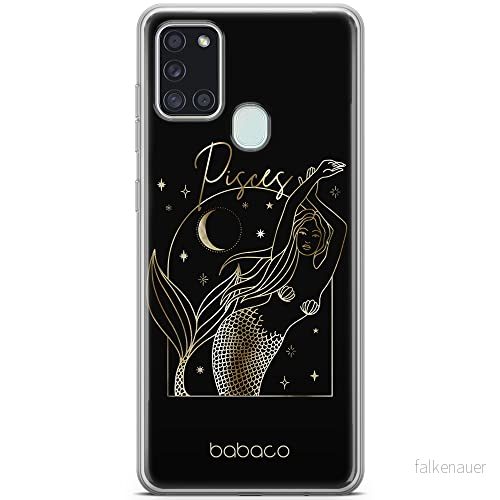 ERT GROUP mobiltelefonfodral för Samsung A21s originalt och officiellt licensierat Babaco mönster Zodiac Woman 012 optimalt anpassad till formen på mobiltelefonen, fodral tillverkad av TPU plast 5903932237115