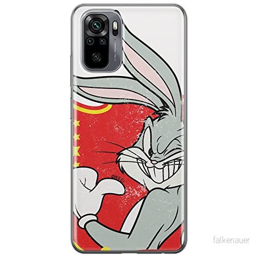 ERT GROUP mobiltelefonfodral för Xiaomi REDMI NOTE 10/ 10S originalt och officiellt licensierat Looney Tunes mönster Bugs 010 anpassad till formen på mobiltelefonen, fodral tillverkad av TPU plast 5903537187297