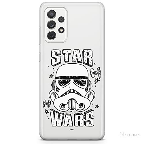 ERT GROUP mobiltelefonfodral för Samsung A73 5G originalt och officiellt licensierat Star Wars mönster Stormtrooper 013 optimalt anpassad till formen på mobiltelefonen, gedeeltelijk transparant 5904805517211