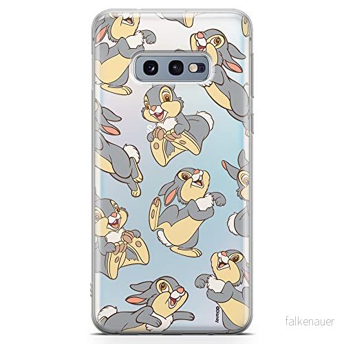 ERT GROUP mobiltelefonfodral för Samsung S10e originalt och officiellt licensierat Disney mönster Thumper 003 optimalt anpassad till formen på mobiltelefonen, gedeeltelijk transparant 5905131819369