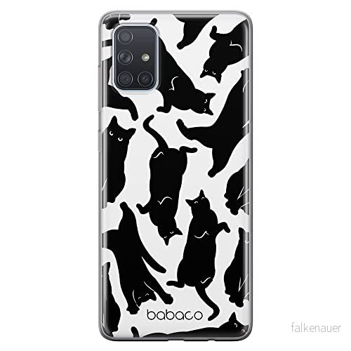 ERT GROUP mobiltelefonfodral för Samsung A71 originalt och officiellt licensierat Babaco mönster Cats 005 optimalt anpassad till formen på mobiltelefonen, fodral tillverkad av TPU plast 5905131100436