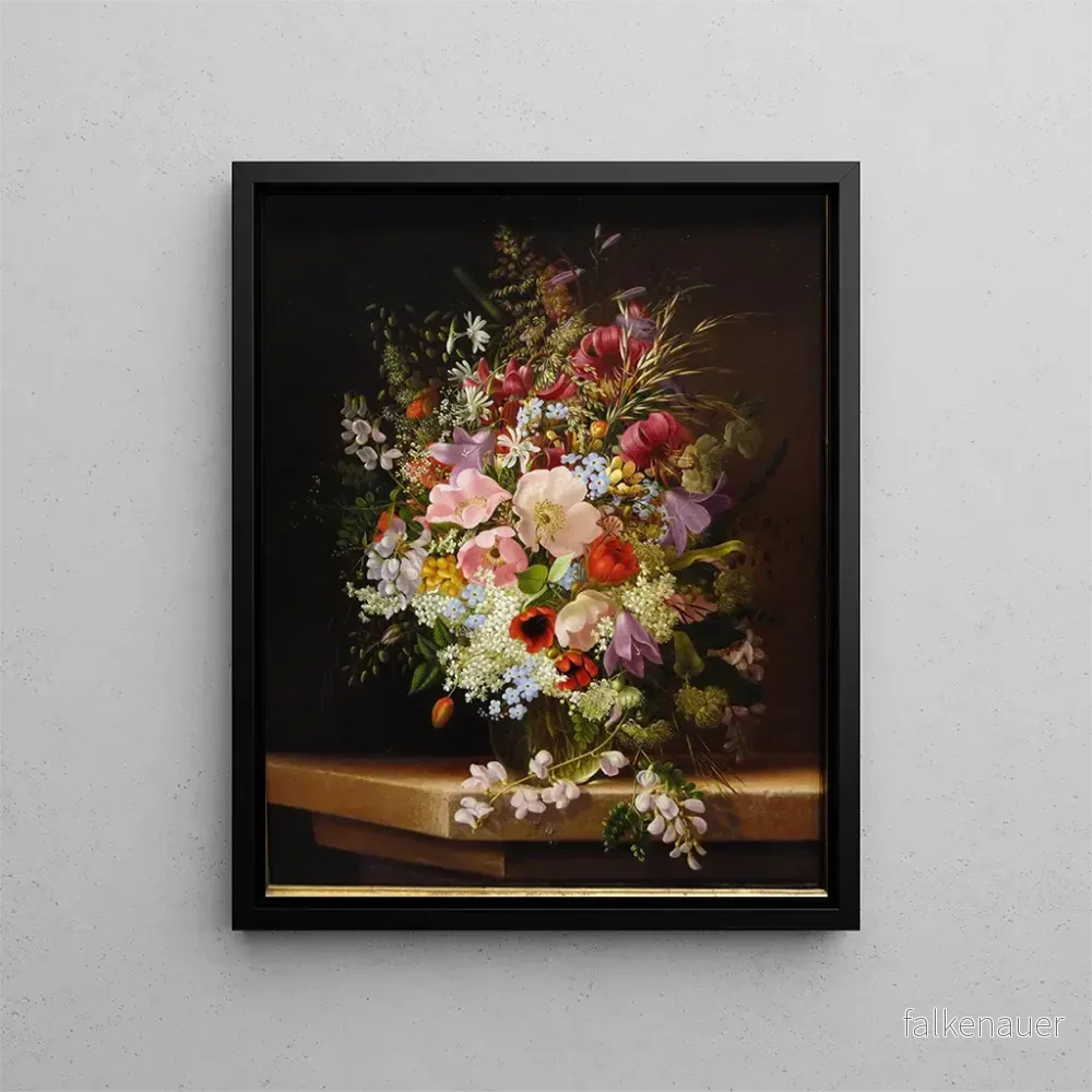 Målning av blomsterstilleben – Adelheid Dietrich | Konsttryck Målning av blomsterstilleben – Adelheid Dietrich | Konsttryck