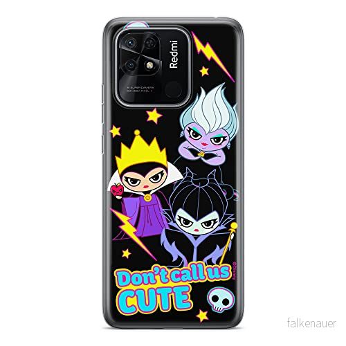 ERT GROUP mobiltelefonfodral för Xiaomi REDMI 10C originalt och officiellt licensierat Disney mönster Villains 003 anpassad till formen på mobiltelefonen, fodral tillverkad av TPU plast 5905511533519