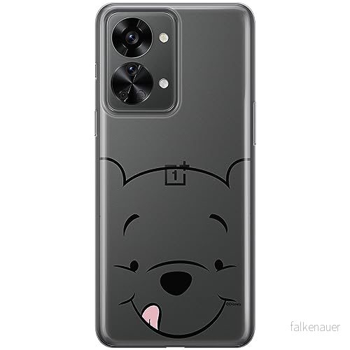 ERT GROUP mobiltelefonfodral för OnePlus NORD 2T 5G originalt och officiellt licensierat Disney mönster Winnie the Pooh & Friends 045 anpassad till formen på mobiltelefonen, gedeeltelijk transparant 5905795043254