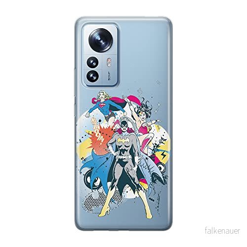 ERT GROUP mobiltelefonfodral för Xiaomi 12 / 12X originalt och officiellt licensierat DC mönster Super Girls 001 optimalt anpassad till formen på mobiltelefonen, gedeeltelijk transparant 5905511478452