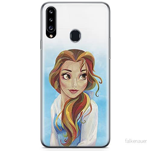 ERT GROUP mobiltelefonfodral för Samsung A20S originalt och officiellt licensierat Disney mönster Bella 003 optimalt anpassad till formen på mobiltelefonen, fodral tillverkad av TPU plast 5904805441196