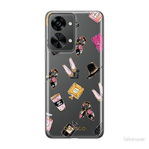 ERT GROUP mobiltelefonfodral för Oneplus NORD 2T 5G originalt och officiellt licensierat Babaco mönster Fashion 002 optimalt anpassad till formen på mobiltelefonen, gedeeltelijk transparant 5905511272937