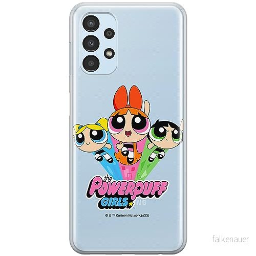 ERT GROUP mobiltelefonfodral för Samsung A13 4G originalt och officiellt licensierat The Powerpuff Girls mönster 029, gedeeltelijk transparant 5905511973506