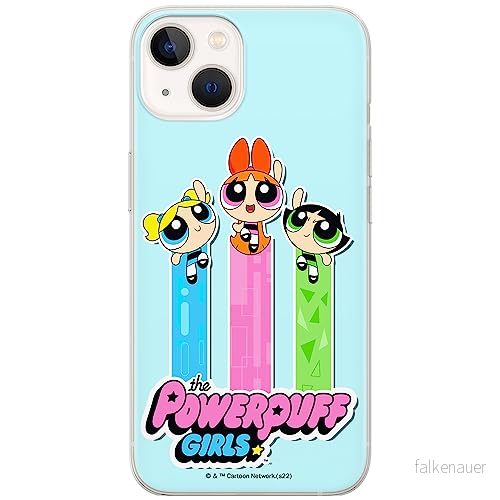 ERT GROUP mobiltelefonfodral för Iphone 13 originalt och officiellt licensierat The Powerpuff Girls mönster 030, fodral tillverkad av TPU plast 5905511975456