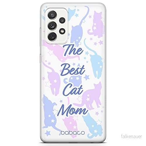 ERT GROUP mobiltelefonfodral för Samsung A72 5G originalt och officiellt licensierat Babaco mönster Cats 017 optimalt anpassad till formen på mobiltelefonen, fodral tillverkad av TPU plast 5905131083630