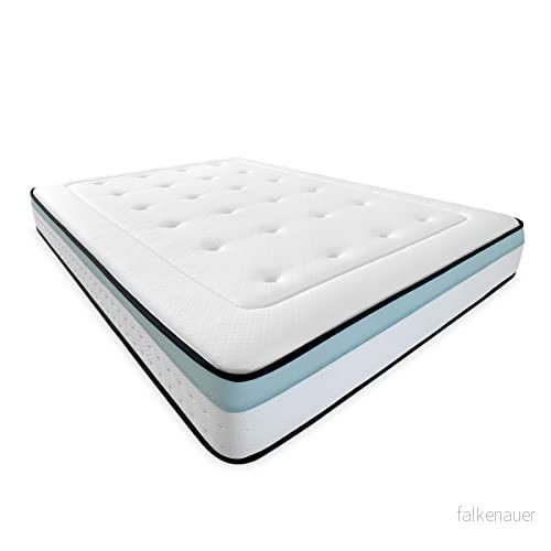 Duérmete Online Bio MAX Memory Skum Madrass med Viscogel, fast och bekväm, Anti dammkvalster allergivänliga, 105 x 200 8445355018898