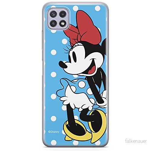 ERT GROUP mobiltelefonfodral för Samsung A22 5G originalt och officiellt licensierat Disney mönster Minnie 034 optimalt anpassad till formen på mobiltelefonen, fodral tillverkad av TPU plast 5903932825022