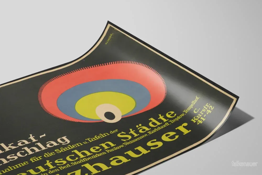 Vintageposter Holzhauser väggdekoration för inredning - Bild 2