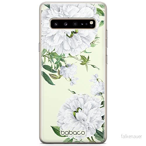 ERT GROUP mobiltelefonfodral för Samsung S10 5G originalt och officiellt licensierat Babaco mönster Flowers 047 optimalt anpassad till formen på mobiltelefonen, fodral tillverkad av TPU plast 5905131335258