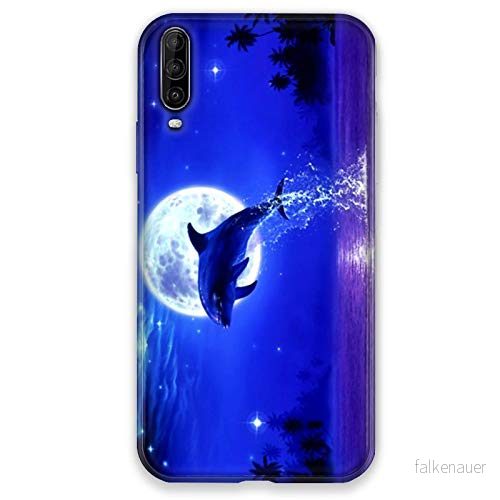 Cokitec fodral för Wiko View 4 delfin måne 3614849849835