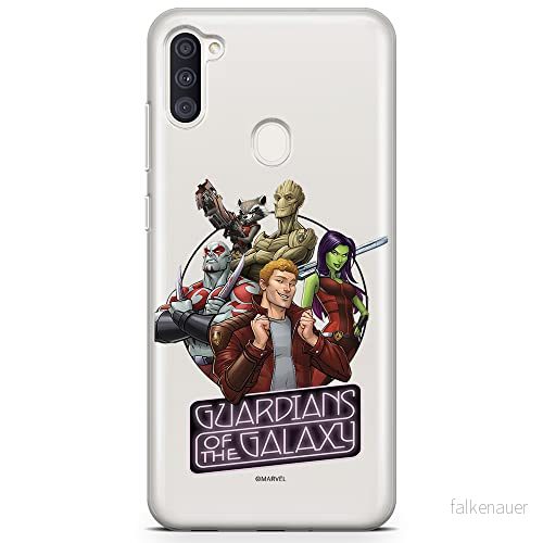 ERT GROUP mobiltelefonfodral för Samsung A03S originalt och officiellt licensierat Marvel mönster Guardians of the Galaxy 009 optimalt anpassad till formen på mobiltelefonen, gedeeltelijk transparant 5903932991727