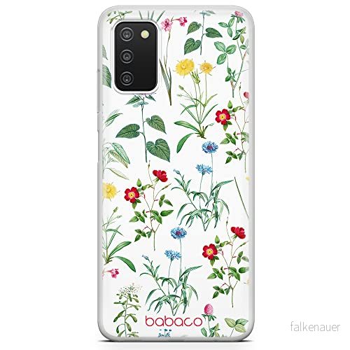 ERT GROUP mobiltelefonfodral för Samsung A03S originalt och officiellt licensierat Babaco mönster Flowers 042 optimalt anpassad till formen på mobiltelefonen, fodral tillverkad av TPU plast 5905131316073