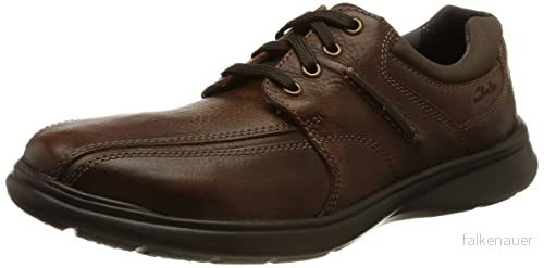 Clarks Cotrell Walk Oxford för män, tobak, 39.5 EU 5050406739221