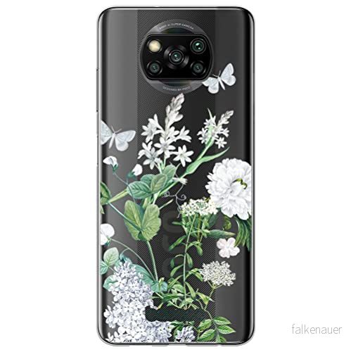ERT GROUP mobiltelefonfodral för Xiaomi POCOPHONE X3 originalt och officiellt licensierat Babaco mönster Flowers 033 optimalt anpassad till formen på mobiltelefonen, gedeeltelijk transparant 5905131288523