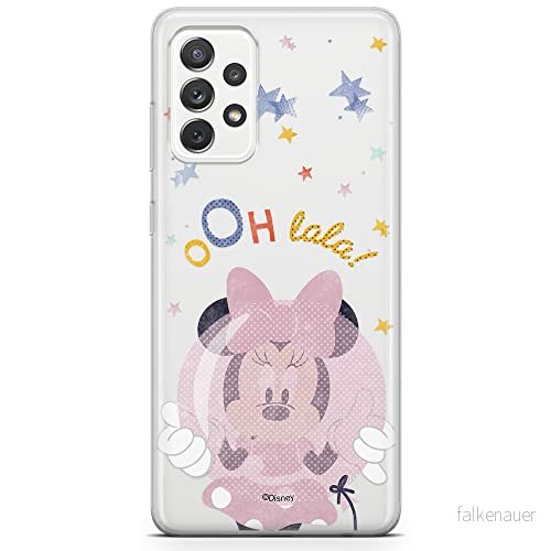 ERT GROUP mobiltelefonfodral för Samsung A73 5G originalt och officiellt licensierat Disney mönster Minnie 046 optimalt anpassad till formen på mobiltelefonen, gedeeltelijk transparant 5904805512407