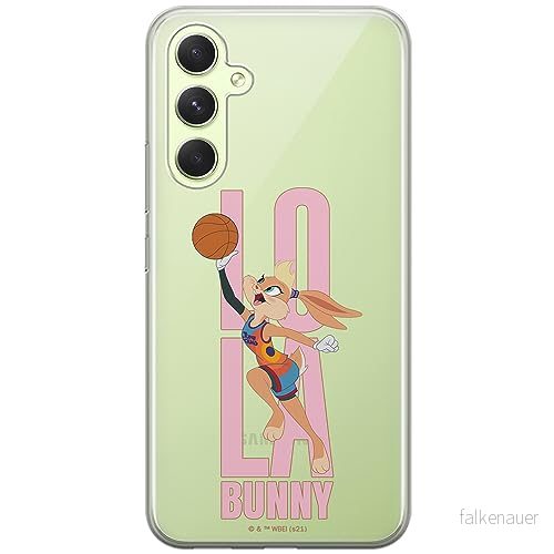 ERT GROUP mobiltelefonfodral för Samsung A54 5G originalt och officiellt licensierat Looney Tunes mönster Space Jam 028 optimalt anpassad till formen på mobiltelefonen, gedeeltelijk transparant 5905511810818