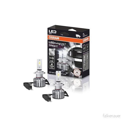 OSRAM LEDriving HLT BRIGHT, ≜H7, 24V Truck LED lampor, off road, icke ECE, 2 lampor 4062172379793
