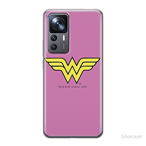 ERT GROUP mobiltelefonfodral för Xiaomi 12T/12T pro/K50 Ultra originalt och officiellt licensierat DC mönster Wonder Woman 005 anpassad till formen på mobiltelefonen, fodral tillverkad av TPU plast 5905511579623