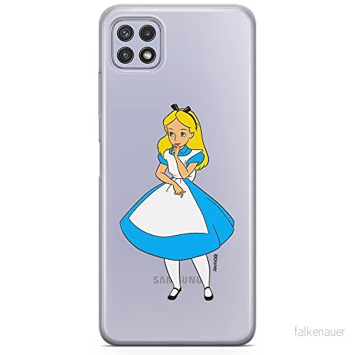 ERT GROUP mobiltelefonfodral för Samsung A22 5G originalt och officiellt licensierat Disney mönster Alice 010 optimalt anpassad till formen på mobiltelefonen, gedeeltelijk transparant 5905131194985
