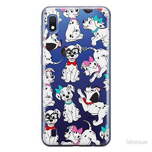 ERT GROUP mobiltelefonfodral för Samsung A10 originalt och officiellt licensierat Disney mönster Dalmatians 006 optimalt anpassad till formen på mobiltelefonen, gedeeltelijk transparant 5905131800169