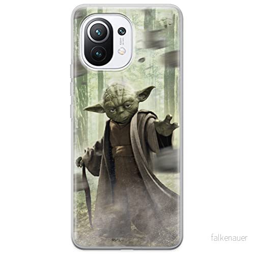 ERT GROUP mobiltelefonfodral för Xiaomi 11 originalt och officiellt licensierat Star Wars mönster Yoda 002 optimalt anpassad till formen på mobiltelefonen, fodral tillverkad av TPU plast 5903537119793