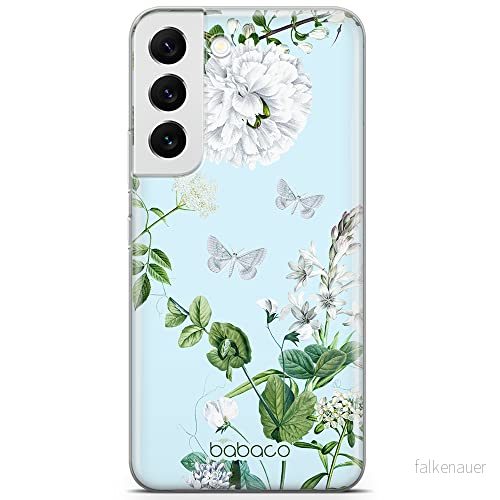 ERT GROUP mobiltelefonfodral för Samsung S22 originalt och officiellt licensierat Babaco mönster Flowers 030 optimalt anpassad till formen på mobiltelefonen, fodral tillverkad av TPU plast 5905131276810