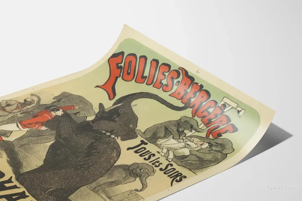 Posters Folies Bergère Elefanterna Sir Edmunds - Bild 3